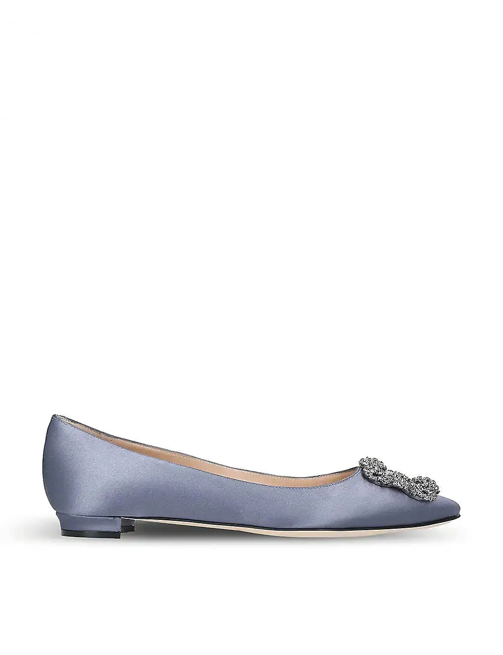 GIÀY MANOLO BLAHNIK Hangisi satin flats