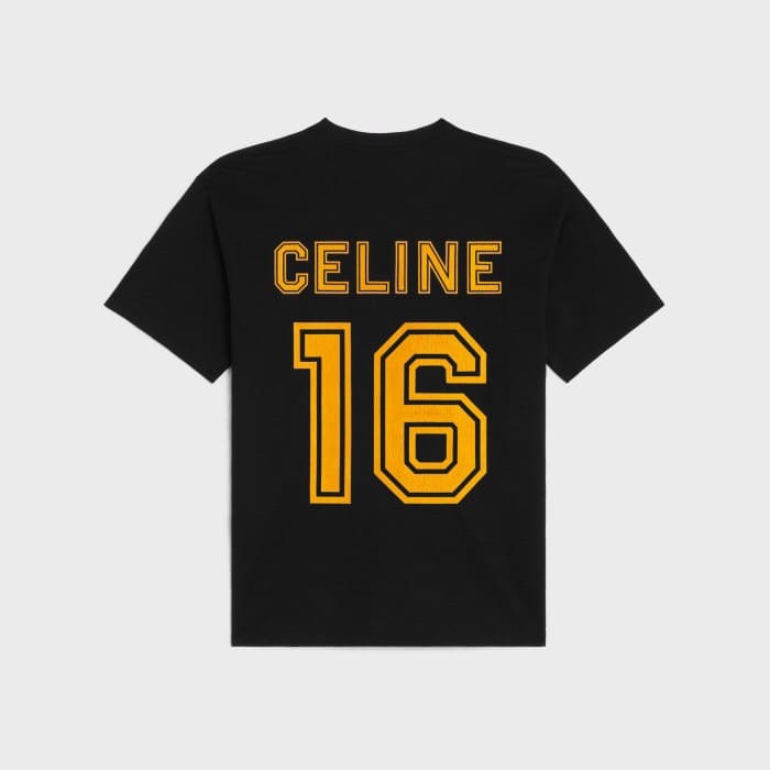 ÁO CELINE NUMBER 16 T SHIRT BLACK