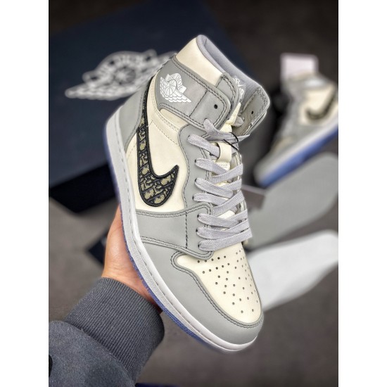 GIÀY Nike Jordan 1 Retro High Dior #50 GIÀY Nike Jordan 1 Retro High Dior