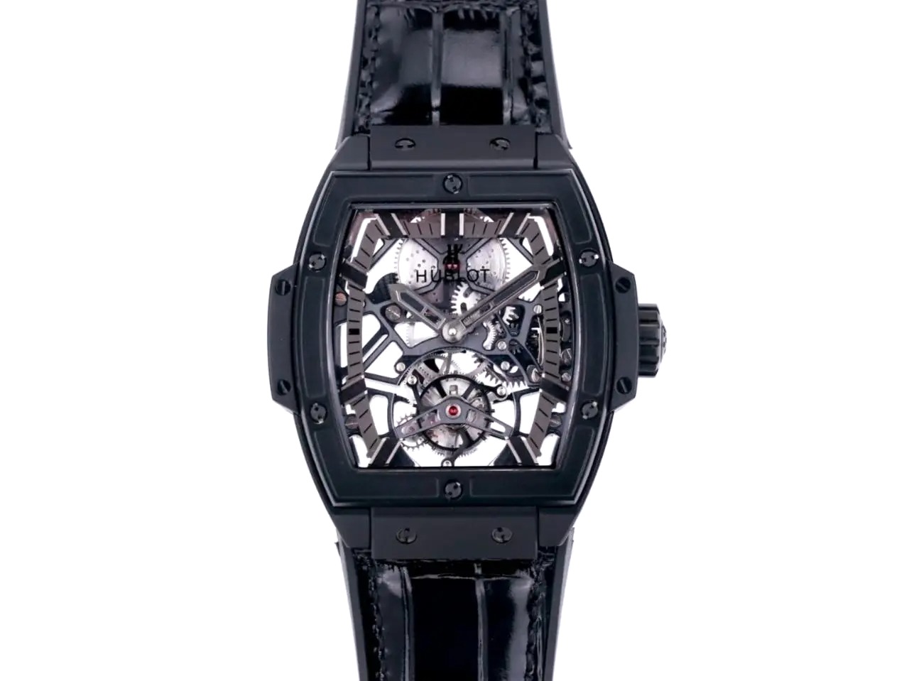 ĐỒNG HỒ HUBLOT MASTERPIECE Series Tonneau Tourbillon Matte Black