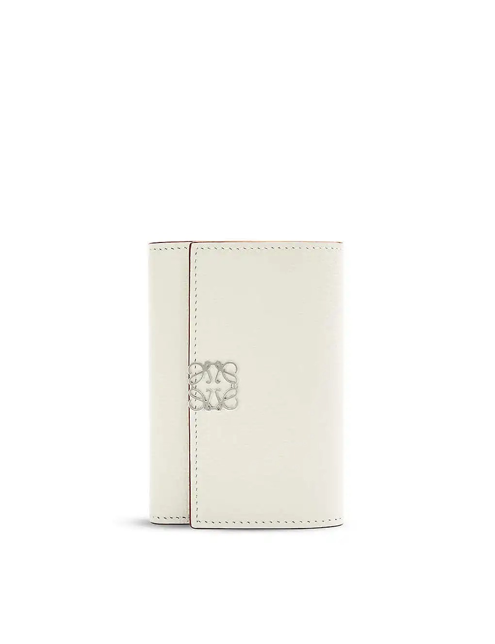 VÍ LOEWE Anagram-embellished grained leather wallet