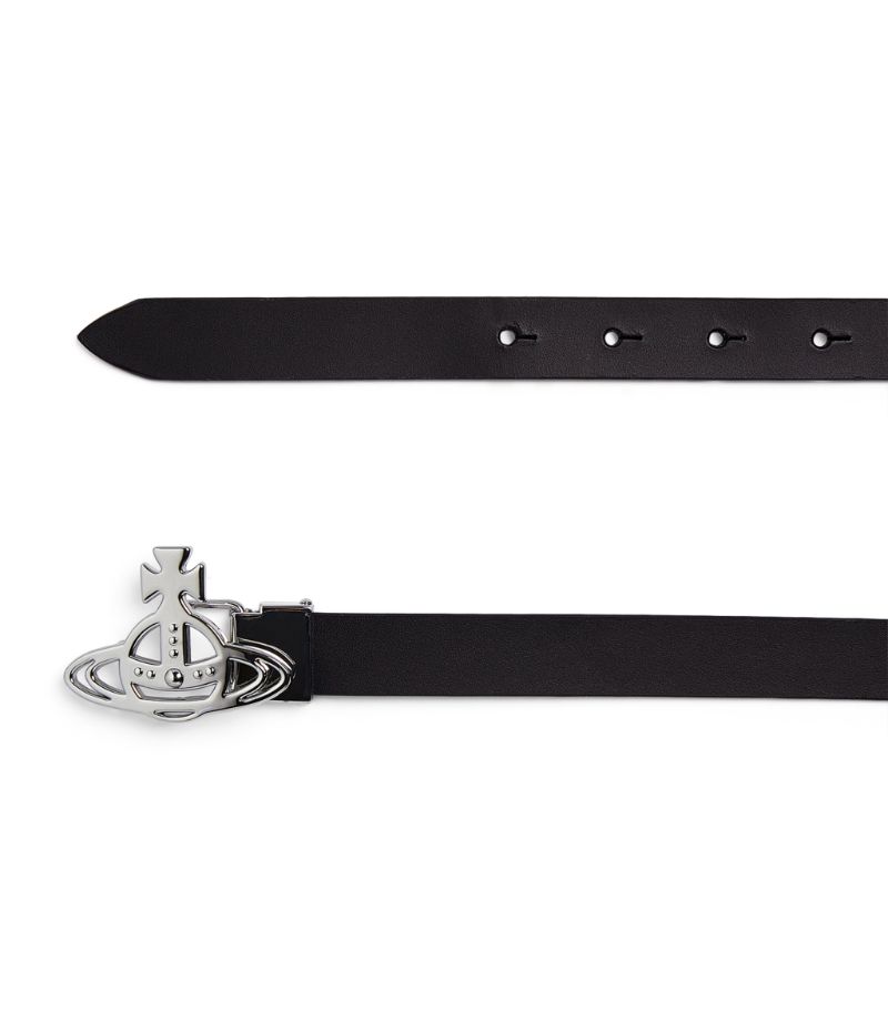 DÂY LƯNG VIVIENNE WESTWOOD  Leather Orb Belt 3CM