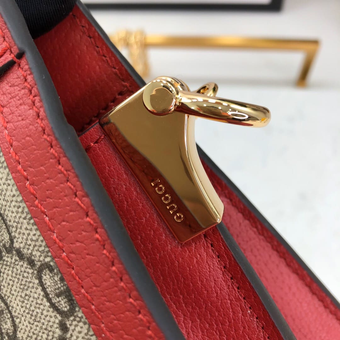 TÚI Gucci Ophidia GG small shoulder bag red Top Quality