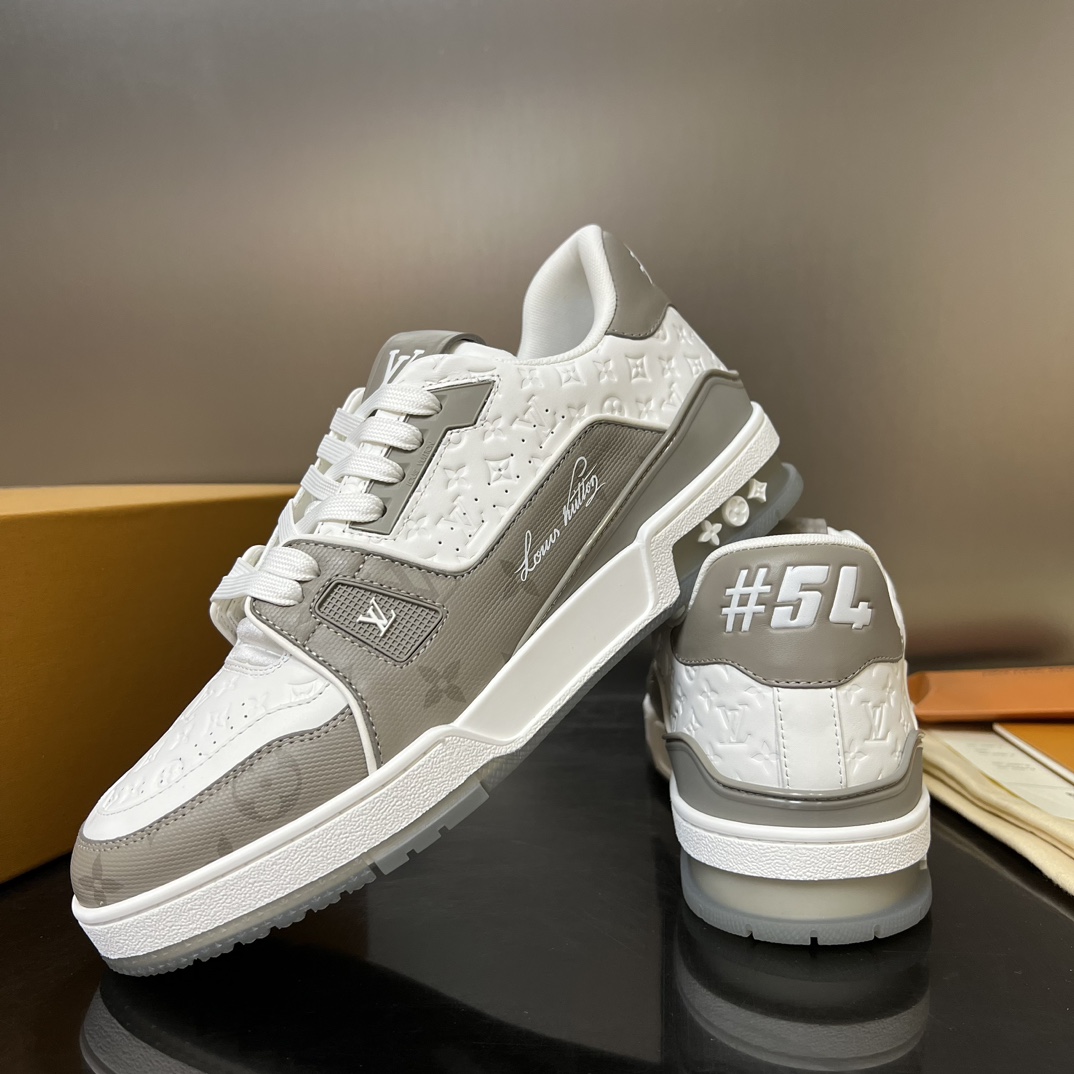 GIÀY LOUIS VUITTON TRAINER MONOGRAM SNEAKERS SHOES AAA