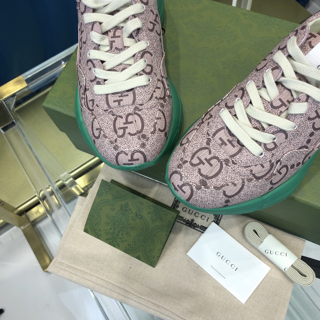 GIÀY GUCCI RHYTON GG ITALIA SNEAKERS SHOES UNISEX