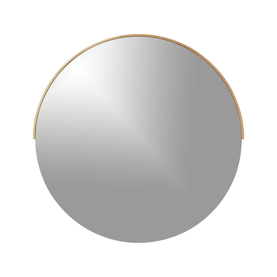 GƯƠNG RANGE Large Round GOLD Wall Mirror