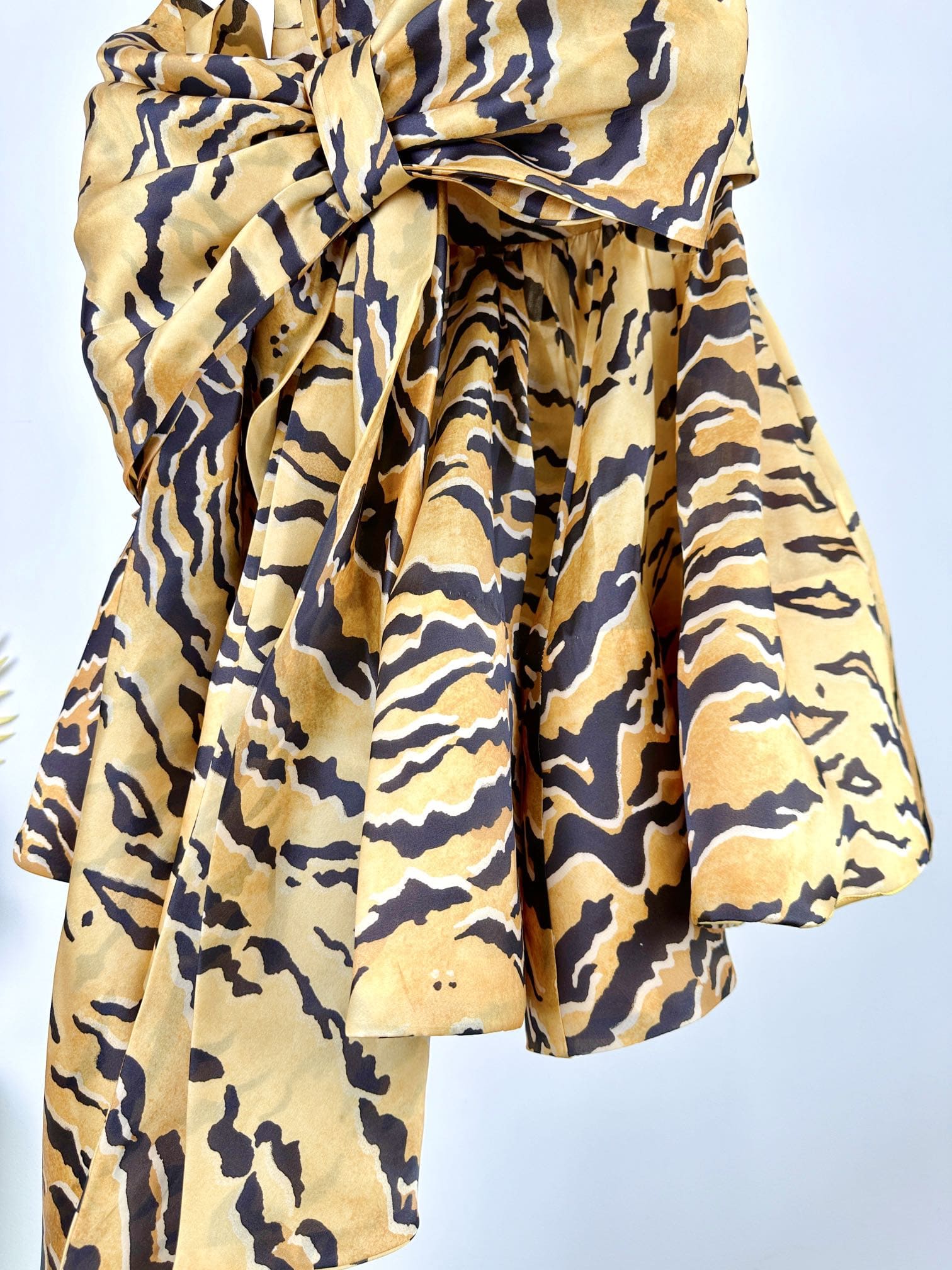 VÁY ZIMMERMANN Tiger Print Vintage High Classy