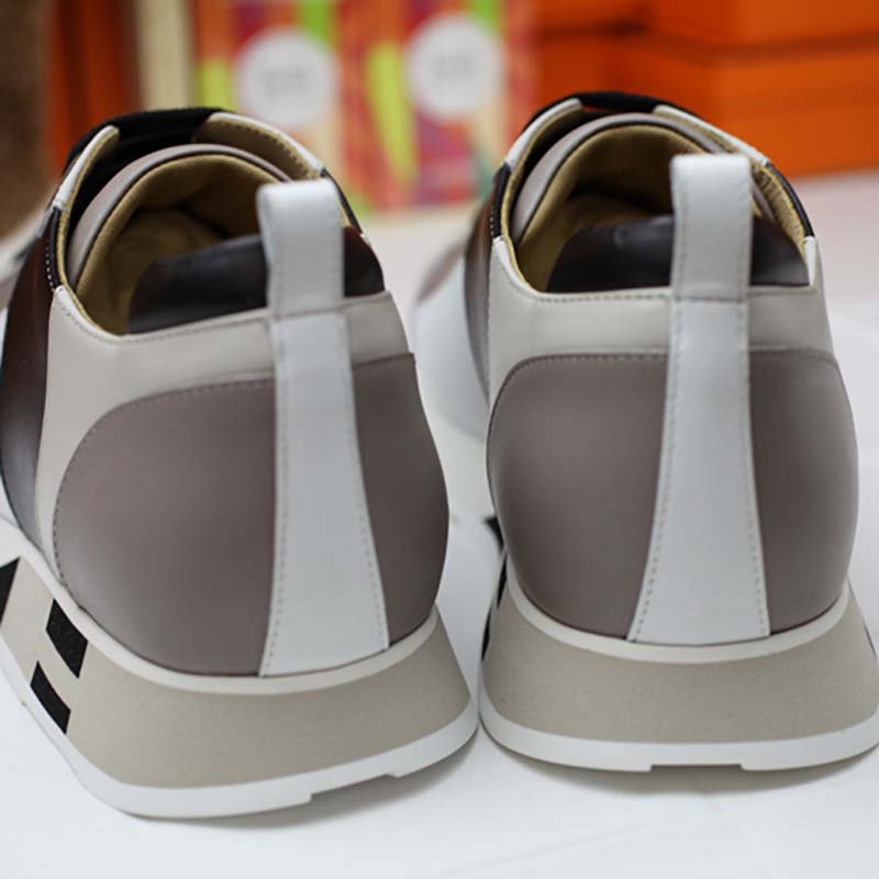 GIÀY HERMES Rebus Sneaker Shoes White