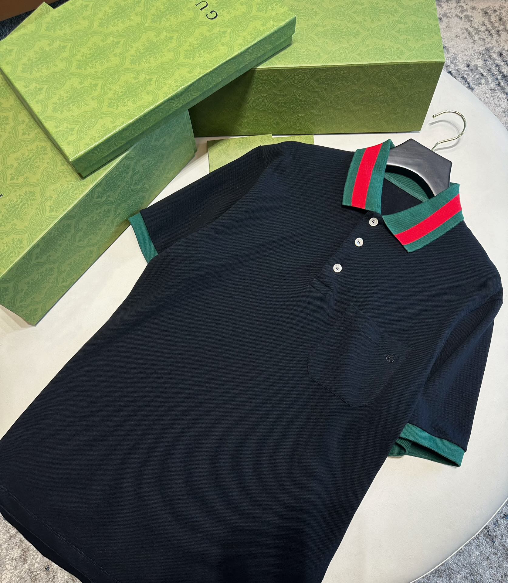ÁO GUCCI GG POCKET Polo Shirt