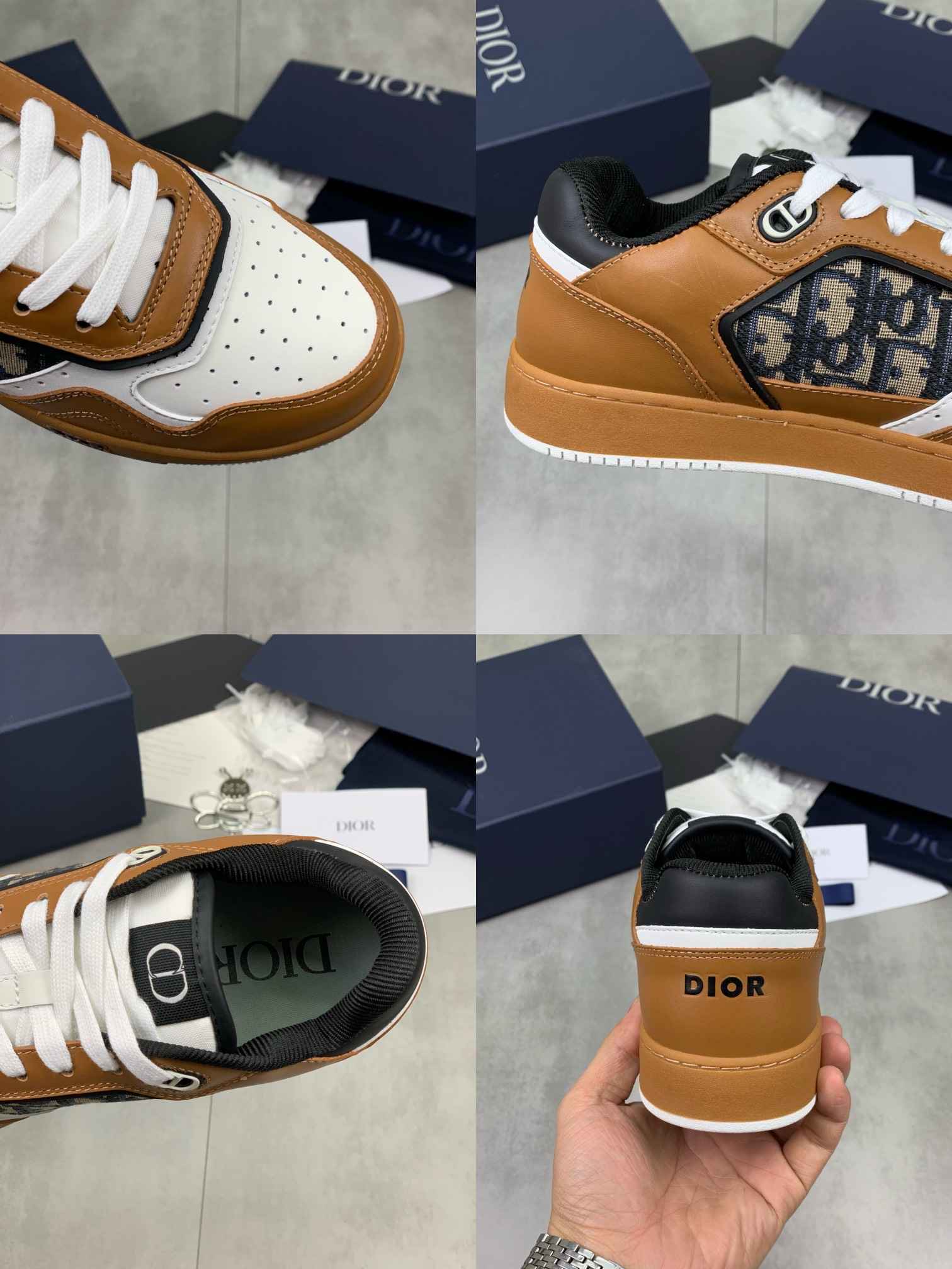 GIÀY CHRISTIAN DIOR LEATHER SNEAKER SHOES AAA