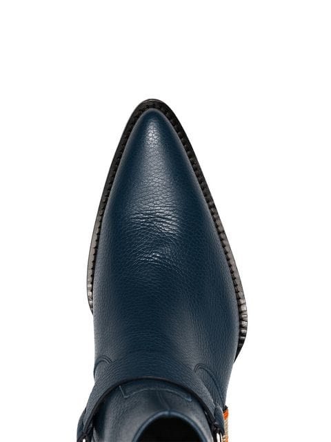 GIÀY CALVIN KLEIN NAVY BLUE COWBOY