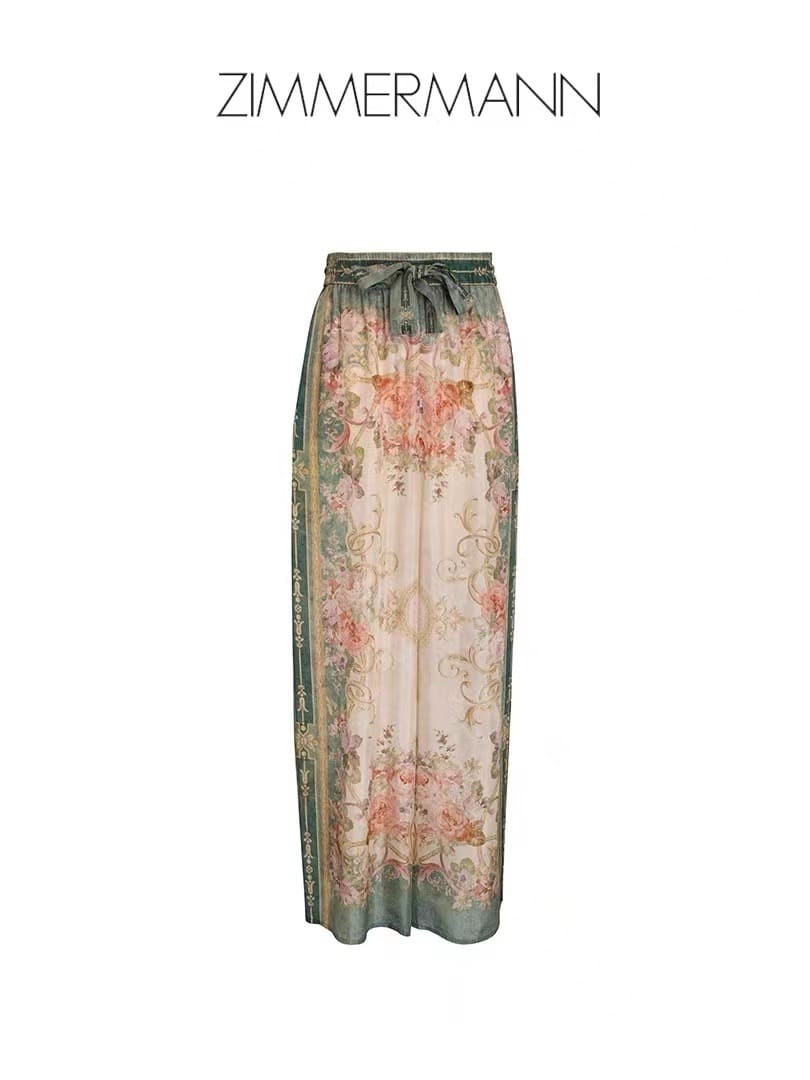 ÁO ZIMMERMANN Flower Vintage Dress High Classy