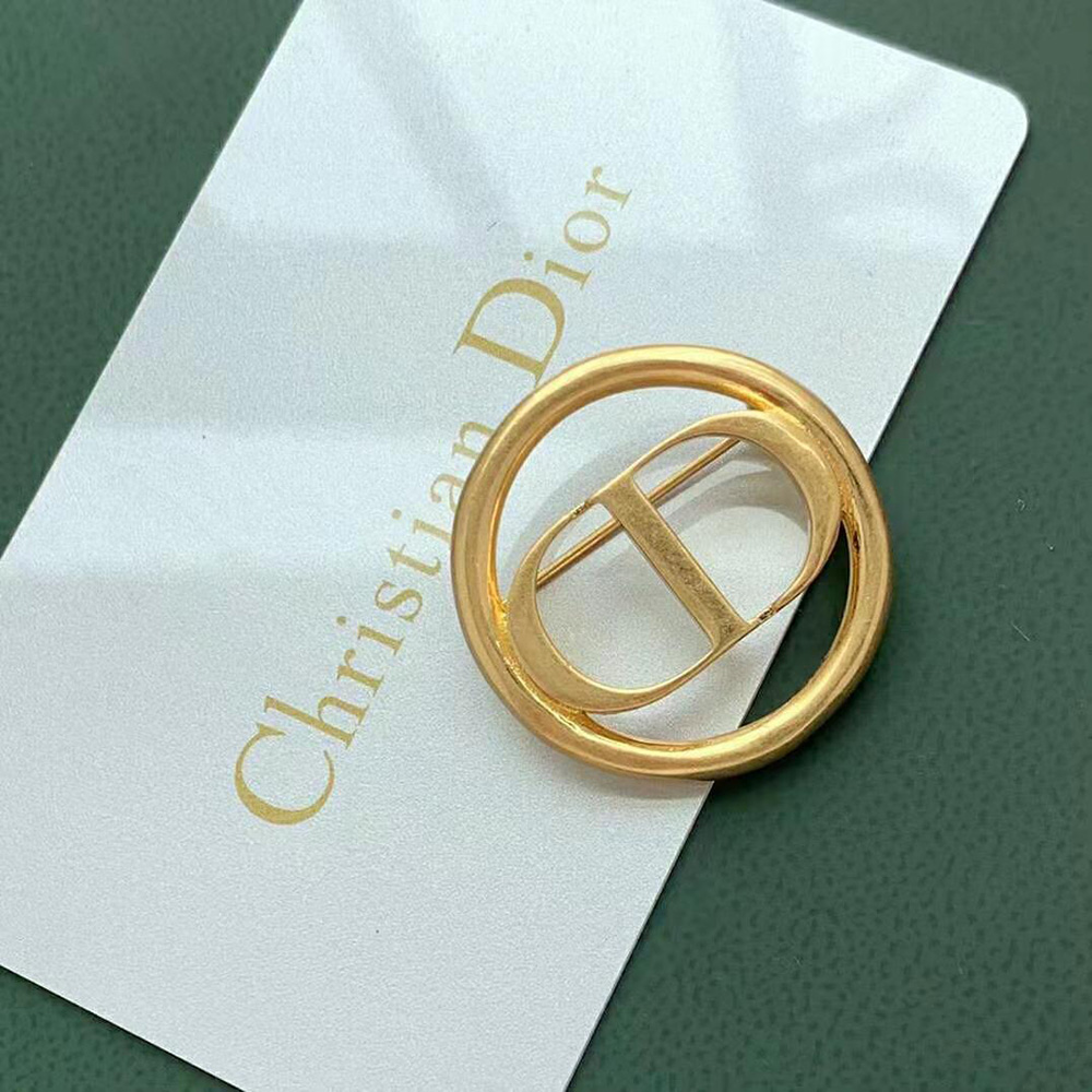 Trâm cài Dior Women 30 Montaigne Brooch Gold-Finish Metal