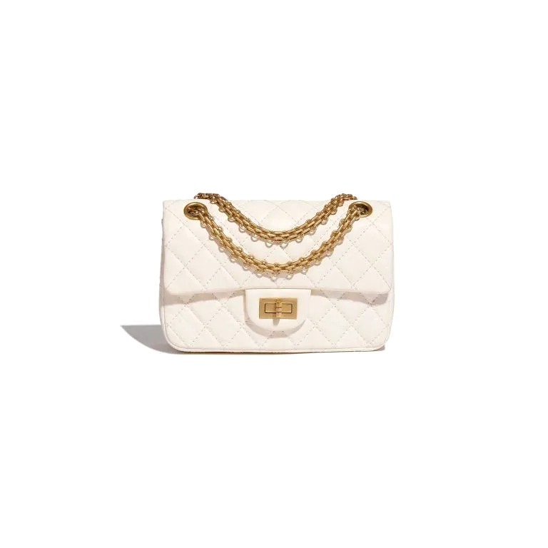 TÚI Chanel 2.55 Reissue Mini Aged Calfskin Ivory