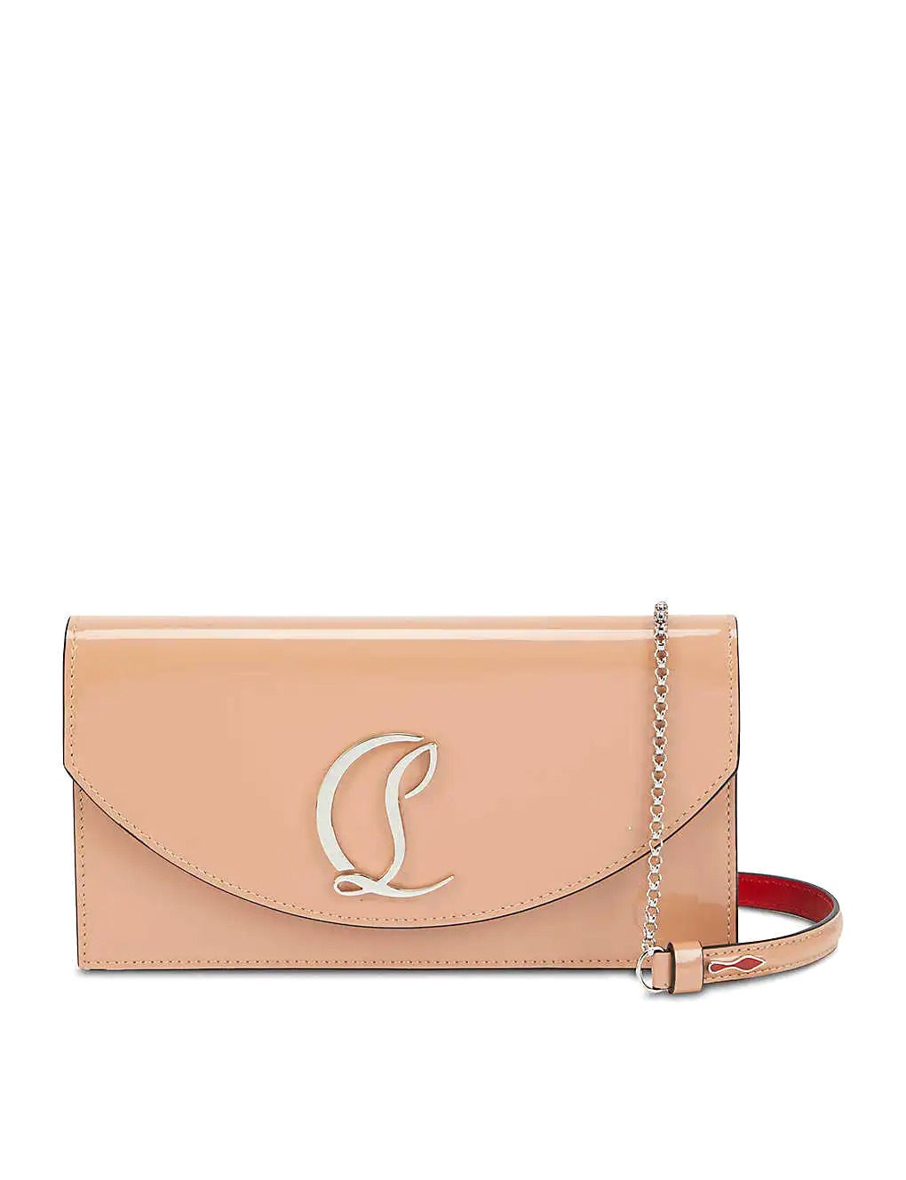TÚI CHRISTIAN LOUBOUTIN Loubi54 leather clutch bag