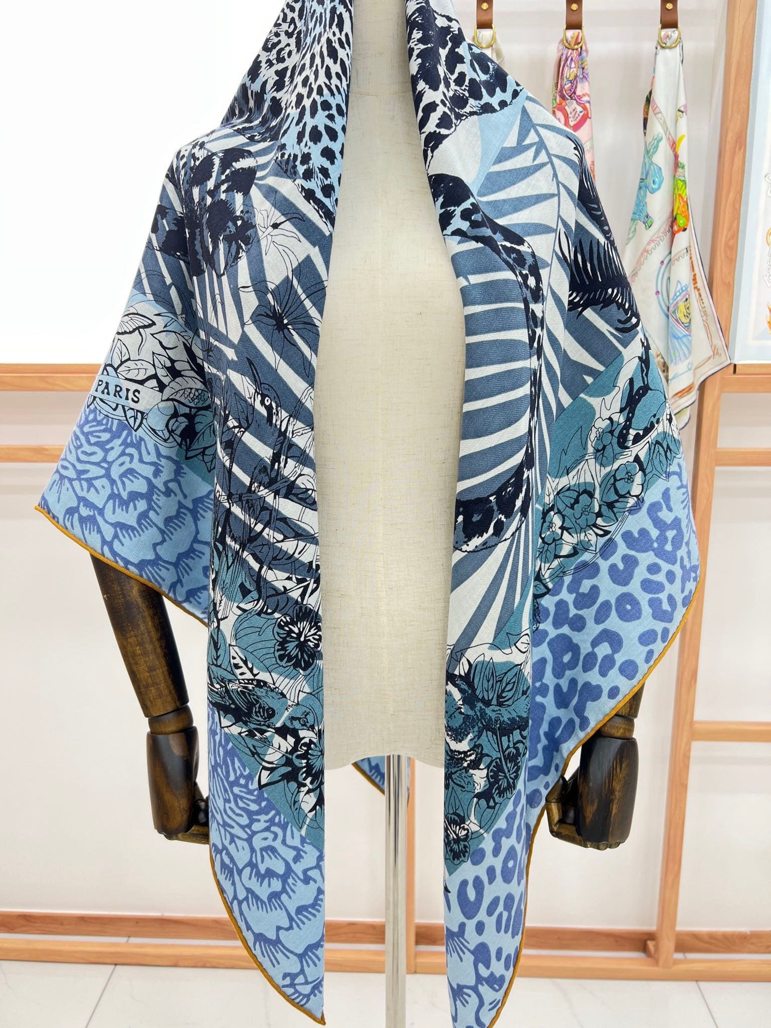 KHĂN HERMES cashmere scarf