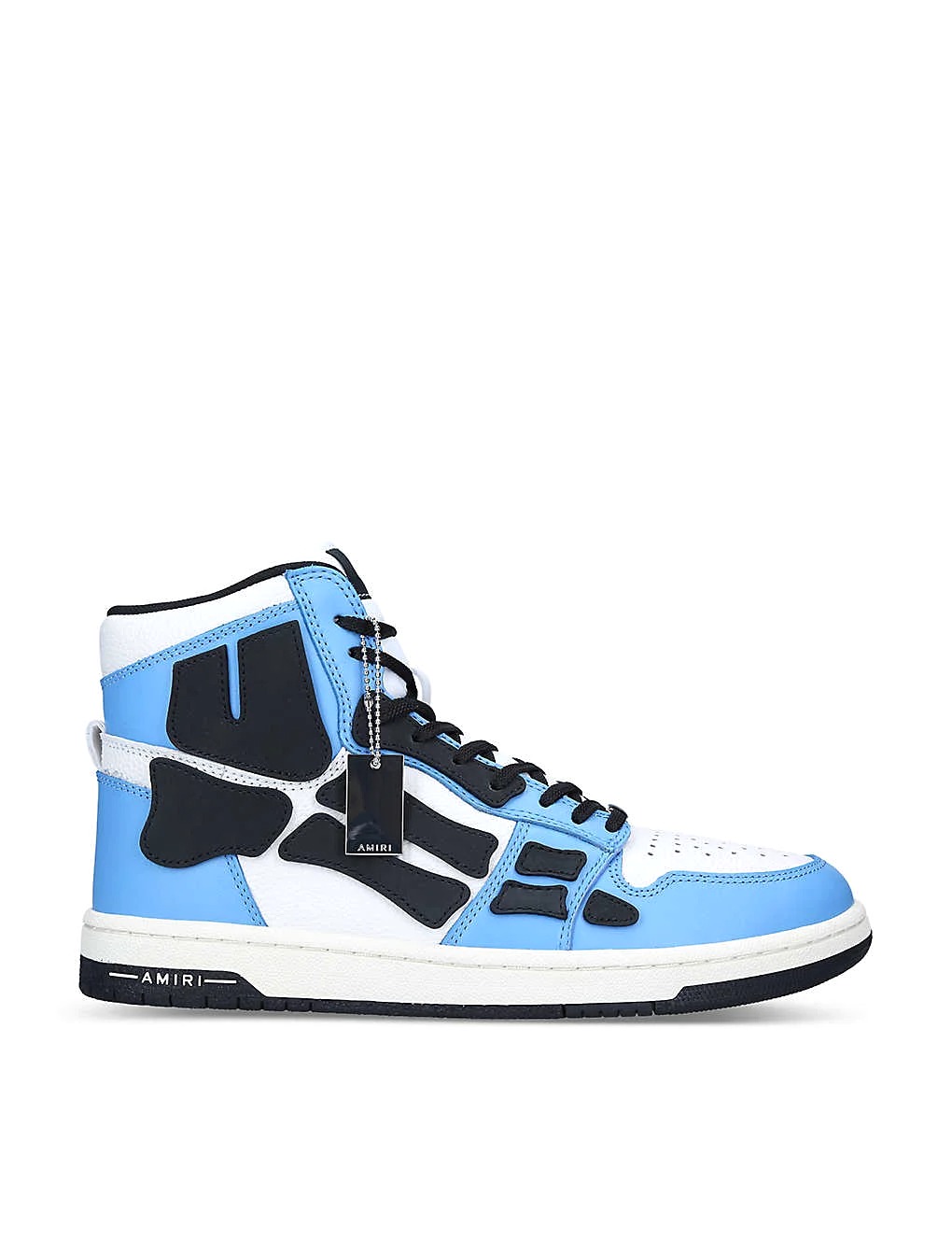 GIÀY AMIRI Skel panelled leather high-top trainers