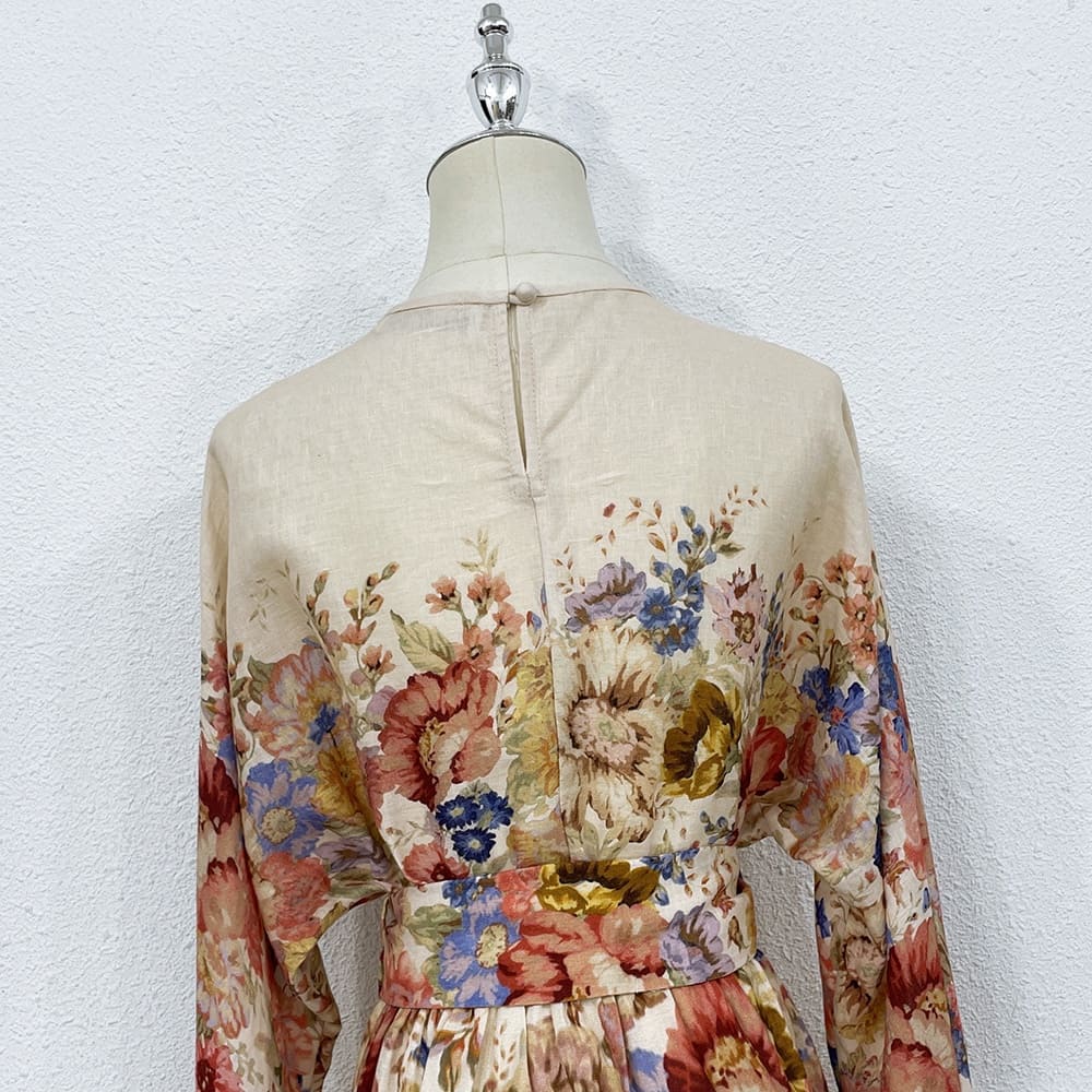 VÁY ZIMMERMANN Flower Vintage Dress High Classy