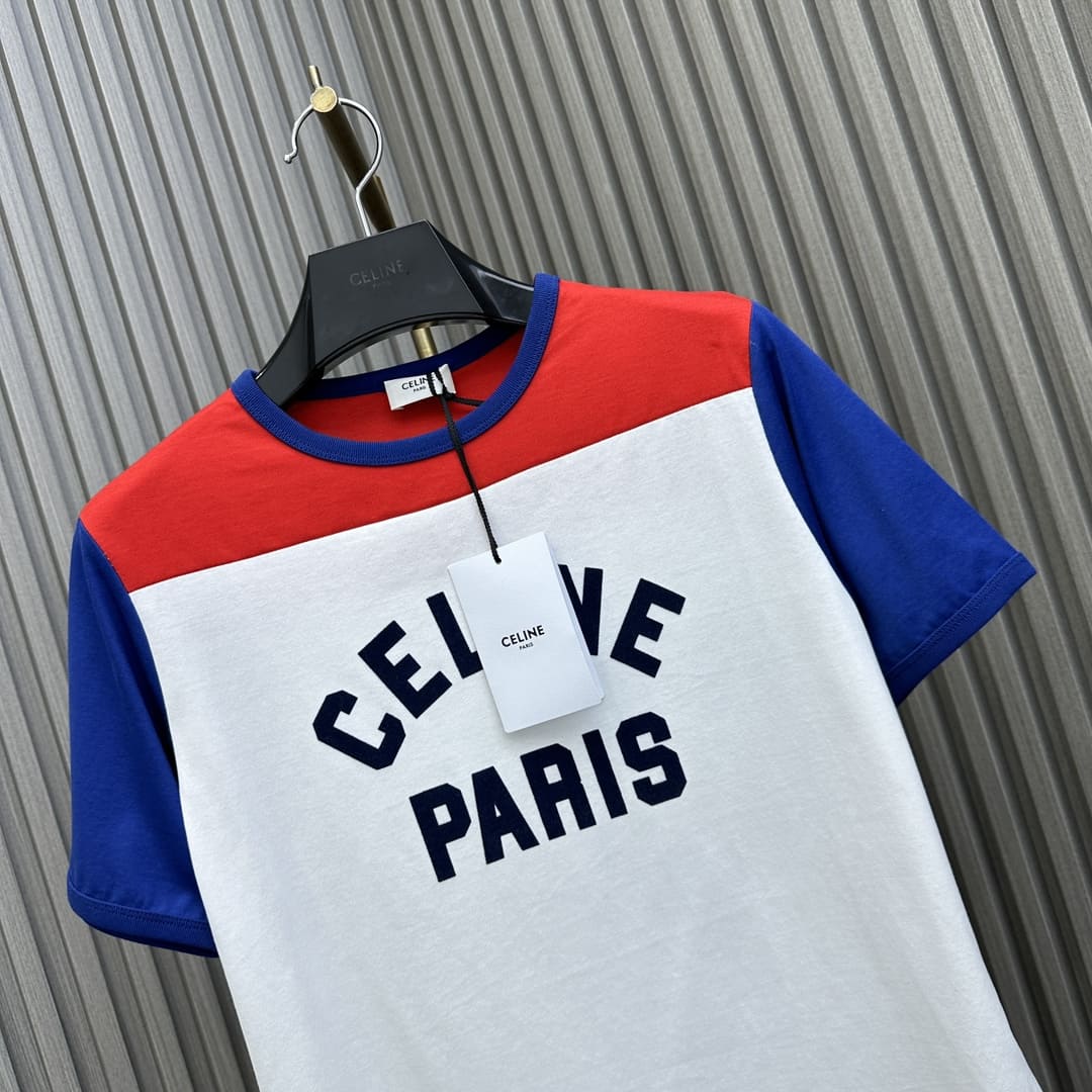 ÁO CELINE PARIS LOGO T SHIRT