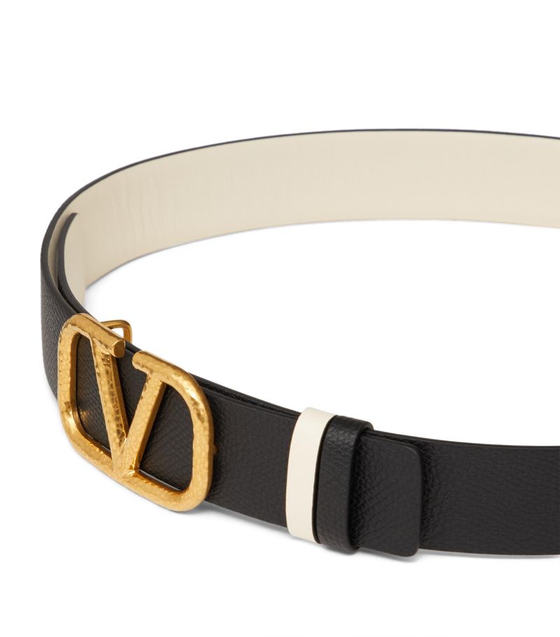 DÂY LƯNG VALENTINO GARAVANI  Reversible VLOGO Signature Belt 4CM
