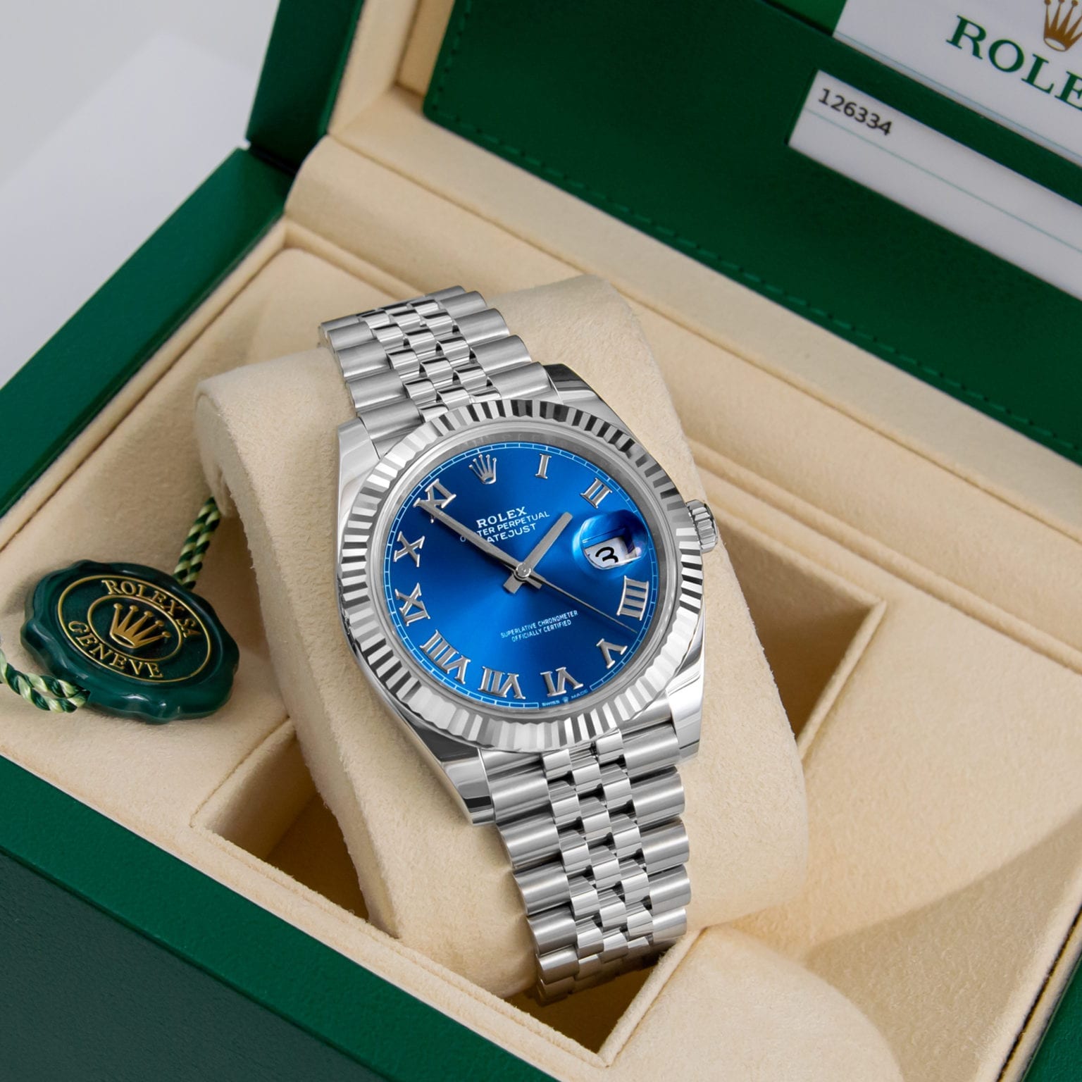 ĐỒNG HỒ Rolex Datejust Blue Roman 2021