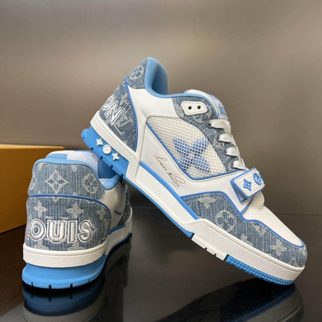 GIÀY LOUIS VUITTON TRAINER MONOGRAM SNEAKERS SHOES AAA