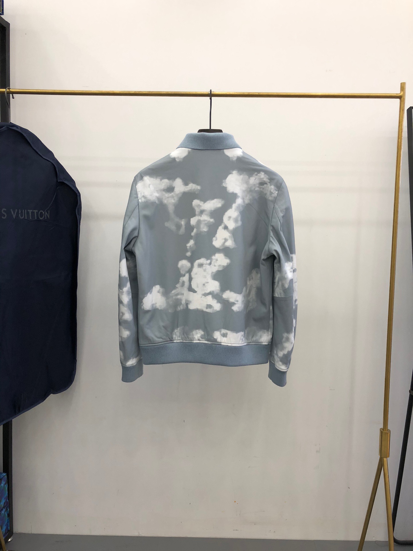 ÁO LOUIS VUITTON LEATHER JACKET