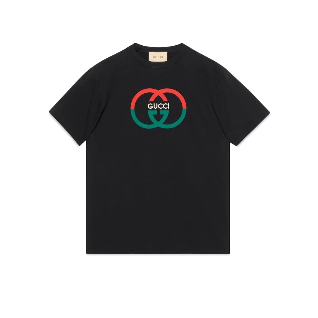 ÁO GUCCI GG T SHIRT MÀU ĐEN UNISEX