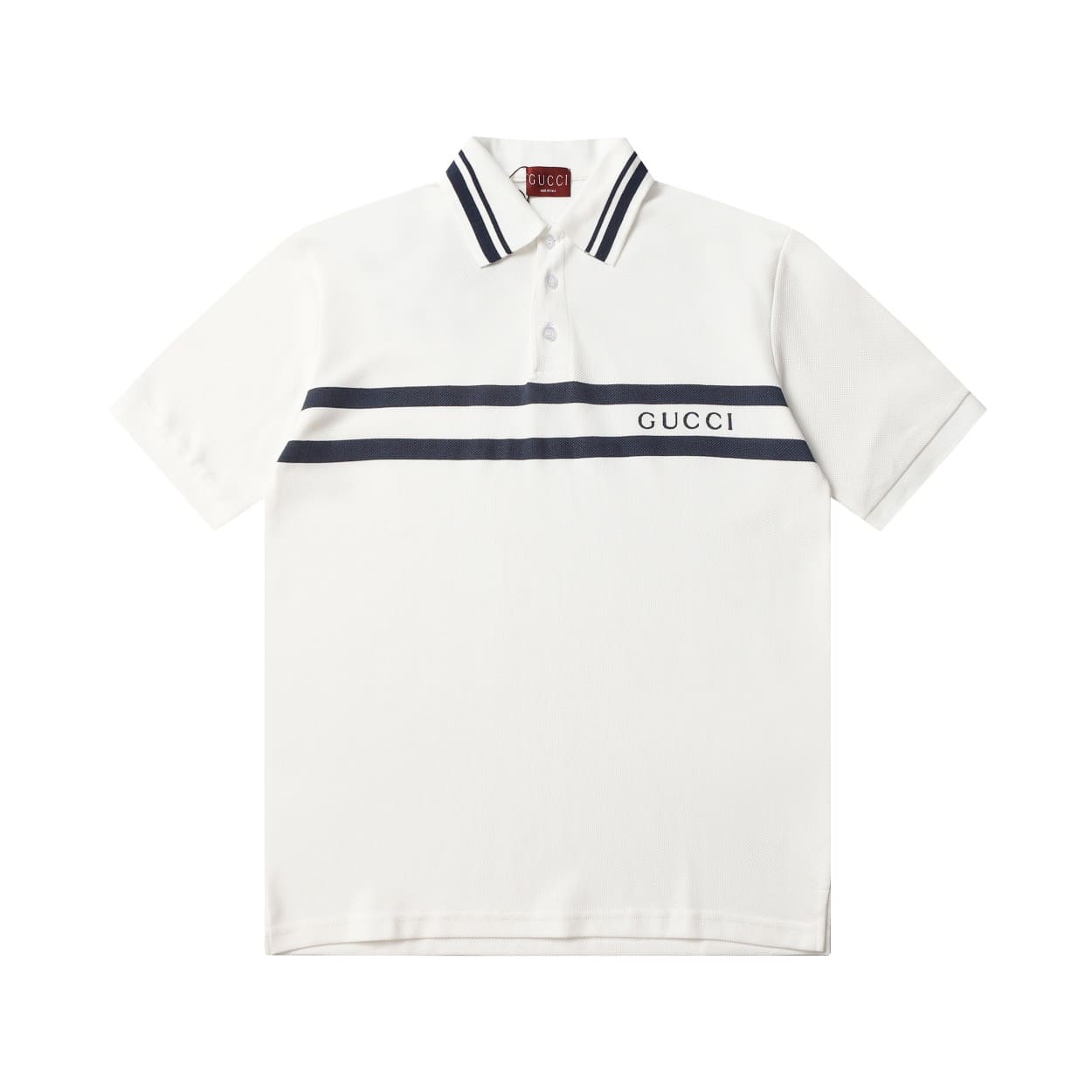 ÁO GUCCI POLO SHIRT MÀU TRẮNG UNISEX