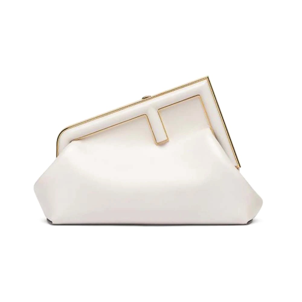TÚI Fendi Women First White Yellow Leather Bag