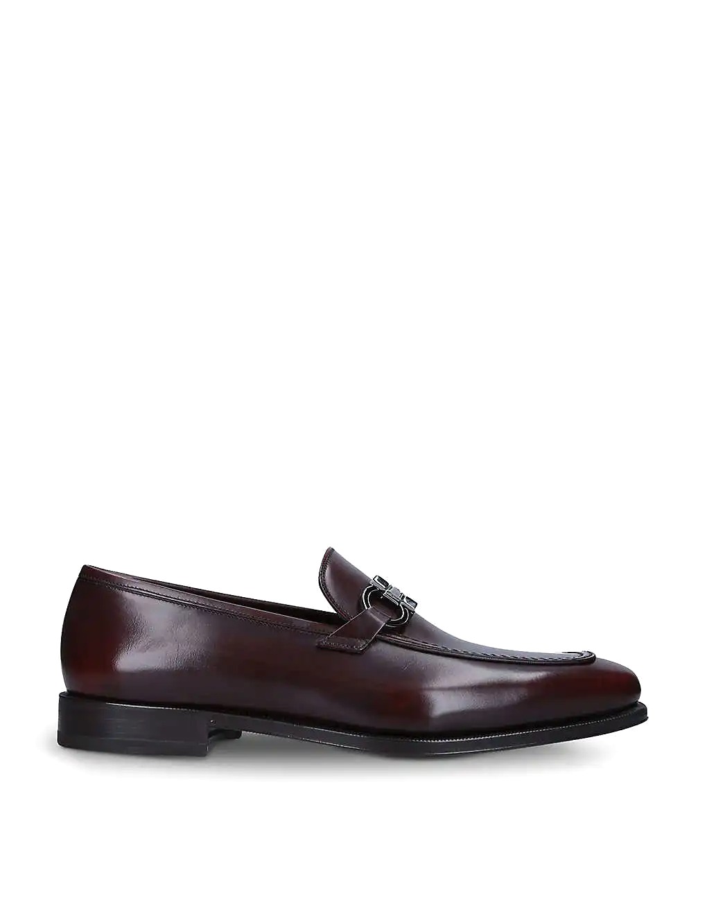 GIÀY SALVATORE FERRAGAMO Seattle logo-bit leather loafers