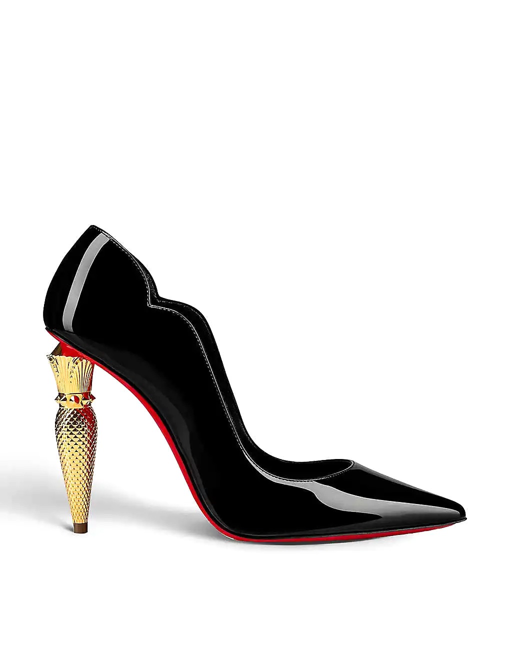 GIÀY CHRISTIAN LOUBOUTIN Lipchick Pump 100 leather courts