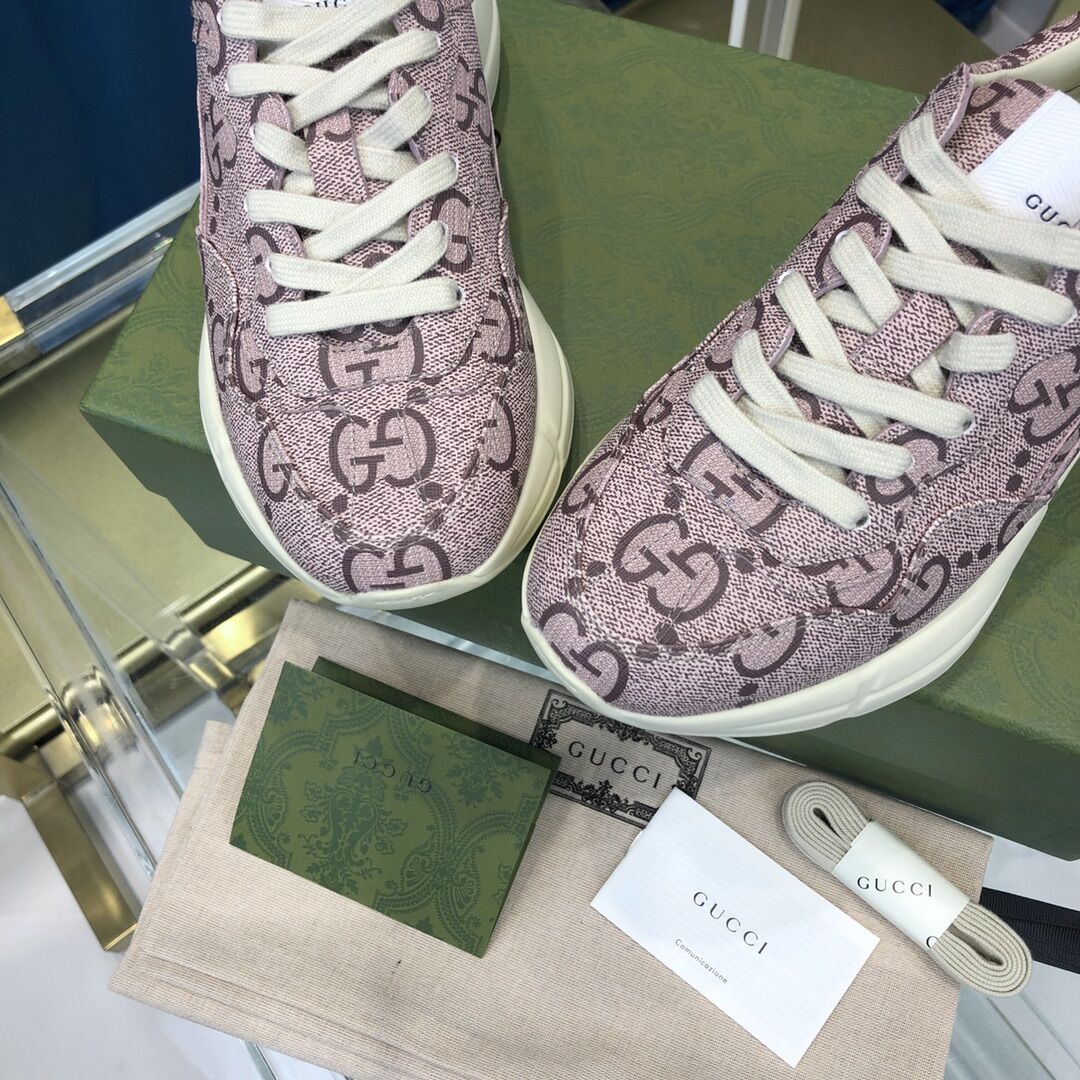 GIÀY GUCCI RHYTON GG ITALIA SNEAKERS SHOES UNISEX