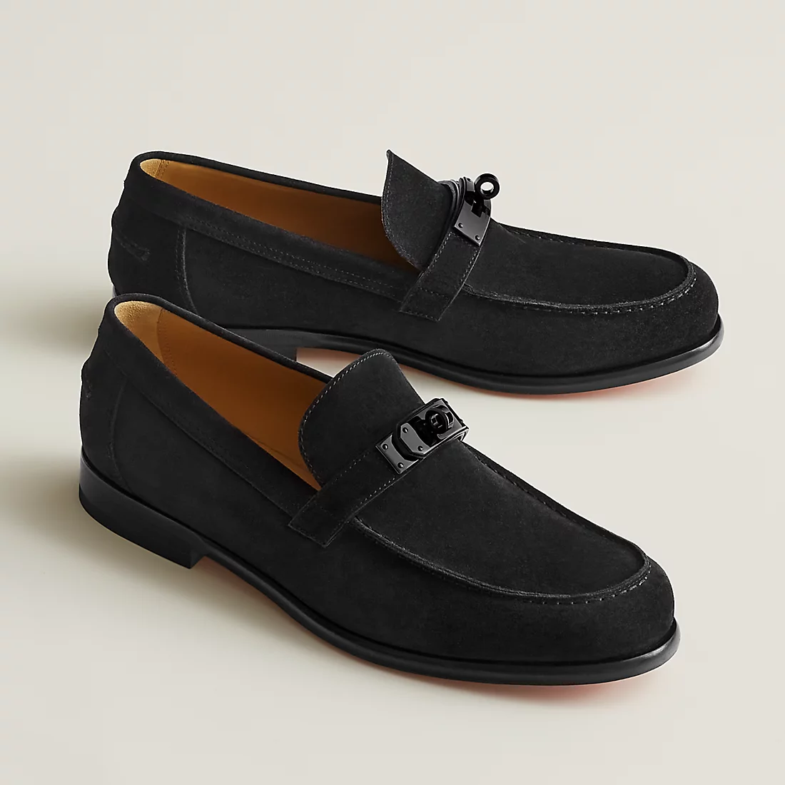 GIÀY HERMES DESTIN LOAFER SUEDE LEATHER SS2022