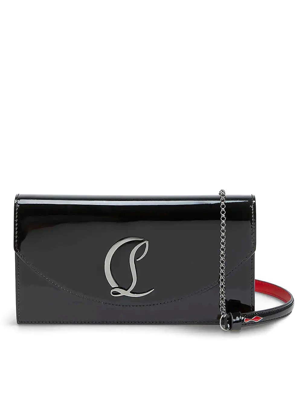 TÚI CHRISTIAN LOUBOUTIN Loubi54 leather clutch bag