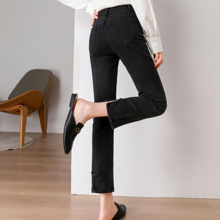Quần jeans nữ cao cấp xuân thu JD6