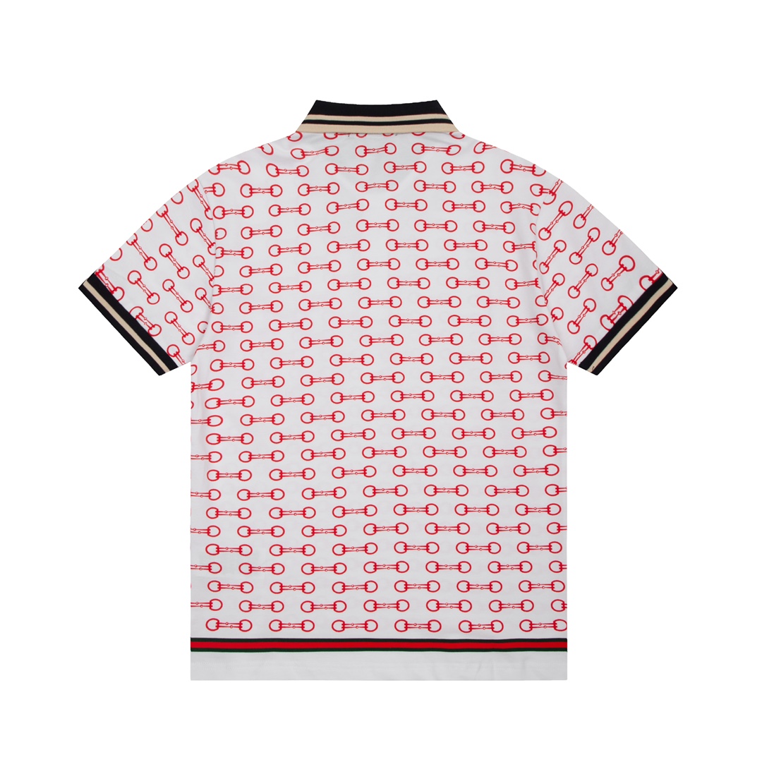 ÁO GUCCI  Horsebit Polo-Shirt