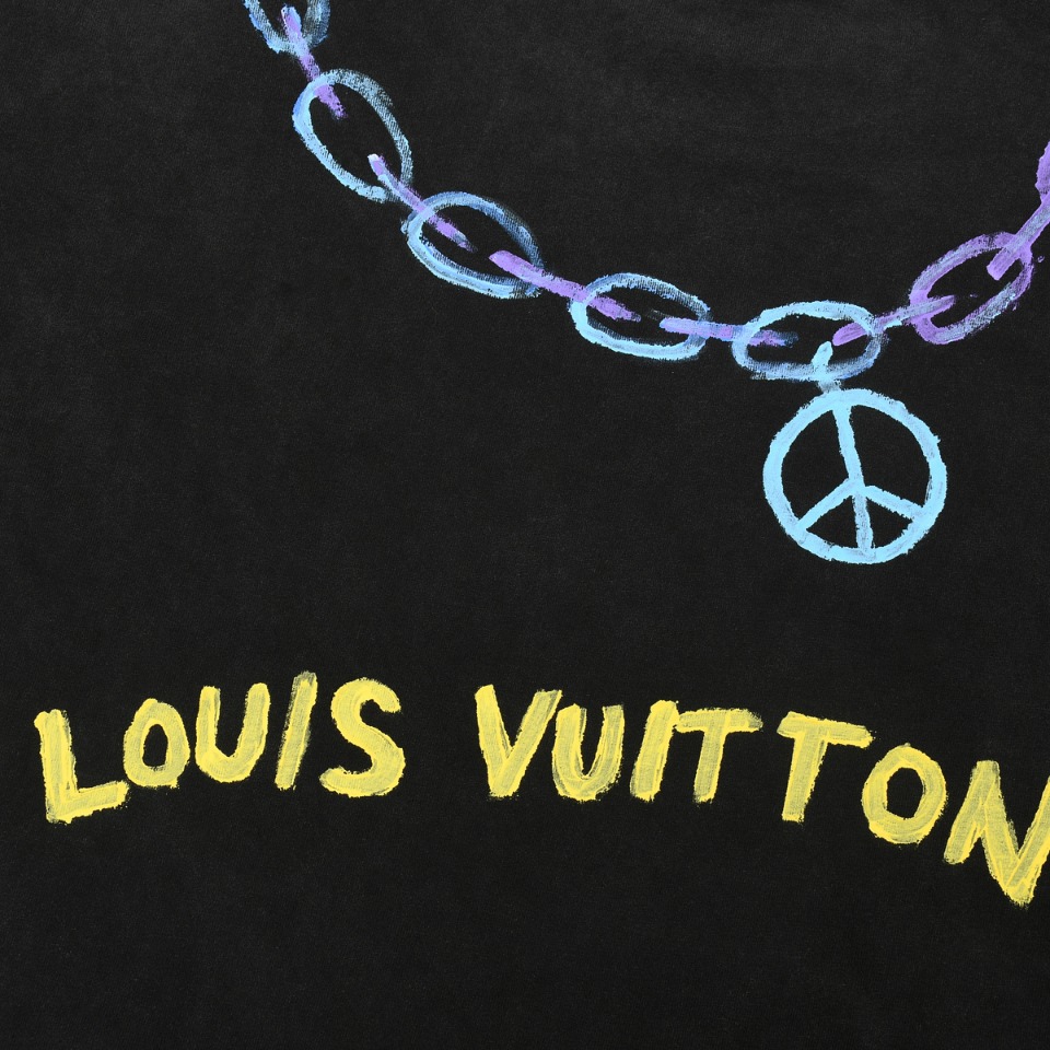 ÁO LOUIS VUITTON NECLACE LV Logo T-Shirt