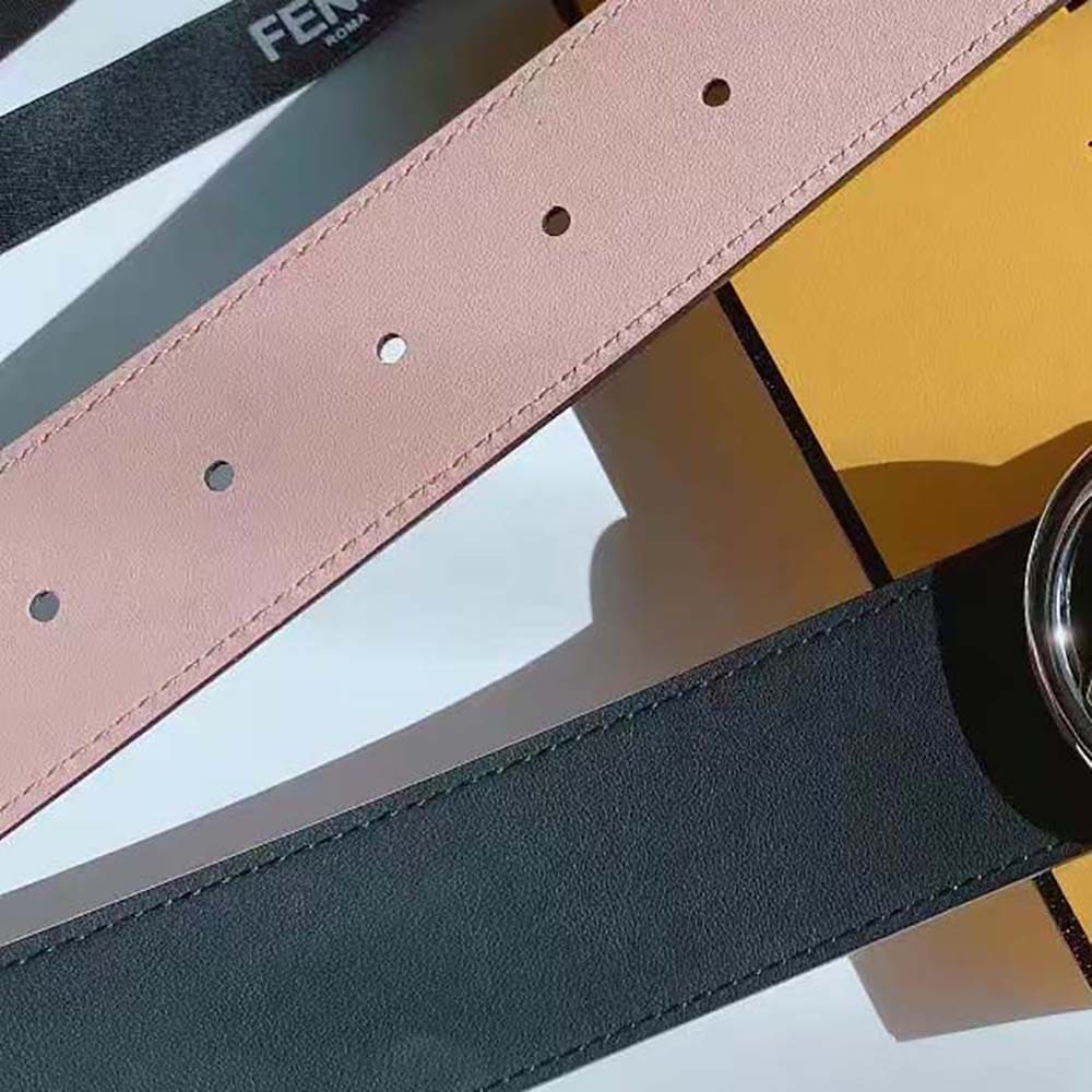 DÂY LƯNG Fendi Women F is Fendi Belt Multicolor Leather Reversible