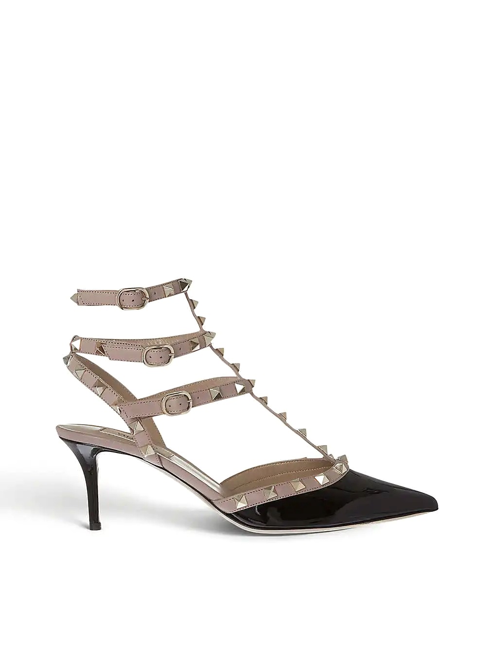 GIÀY VALENTINO GARAVANI So Noir 65 patent-leather heeled sandals