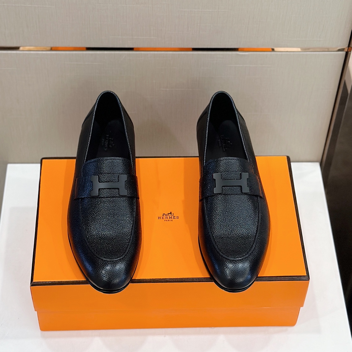 GIÀY HERMES LOAFER SHOES AAA