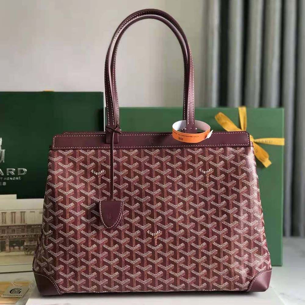 TÚI Goyard Women Bellechasse Biaude PM Bag-Maroon