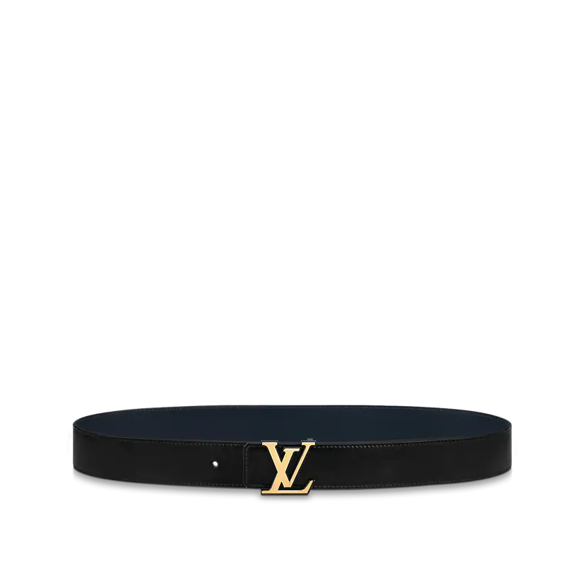 DÂY LƯNG LOUIS VUITTON LV MIRROR REVERSIBLE BELT BLACK 2023