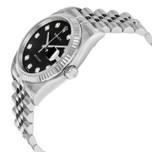 ĐỒNG HỒ ROLEX Oyster Perpetual 36 mm Black Dial Stainless Steel Jubilee Bracelet