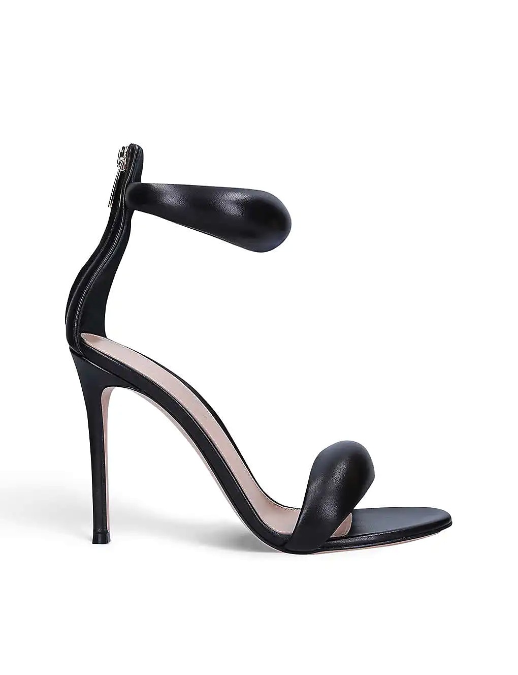 GIÀY GIANVITO ROSSI Bijoux padded-strap leather heeled sandals