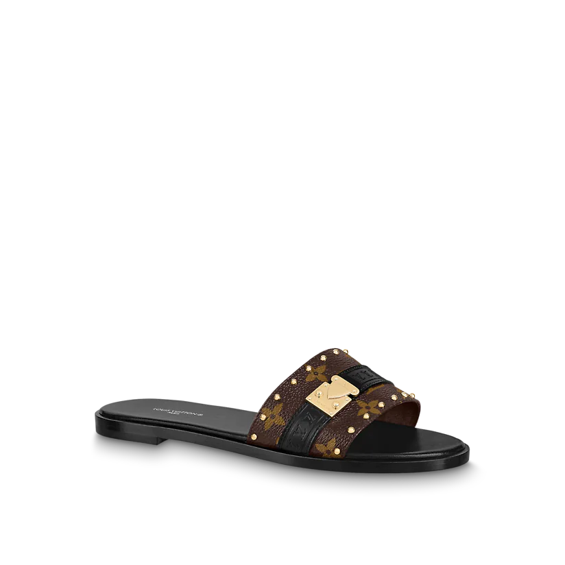 DÉP LOUIS VUITTON LOCK IT FLAT MULE