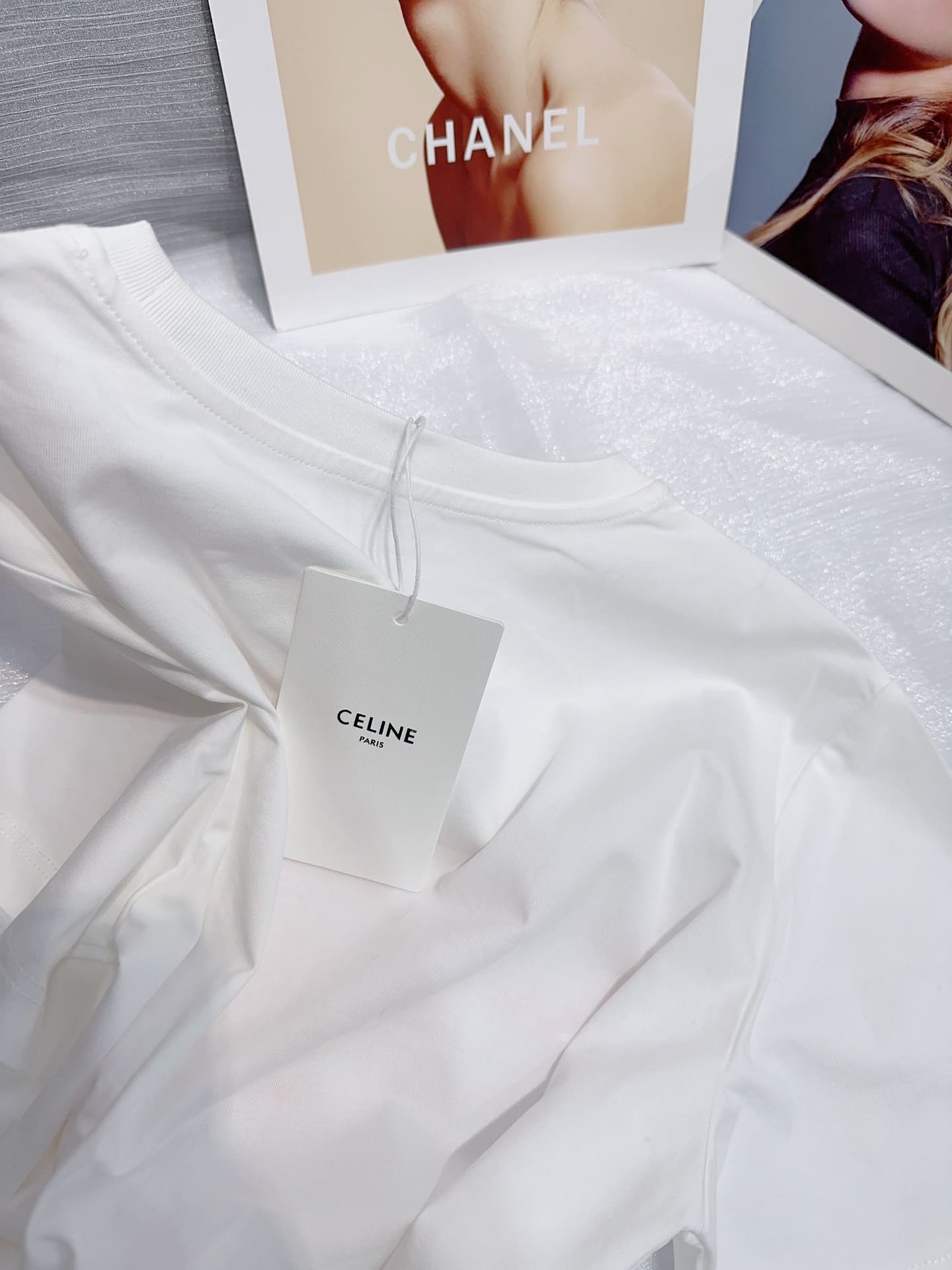 ÁO CELINE PARIS LOGO T SHIRT