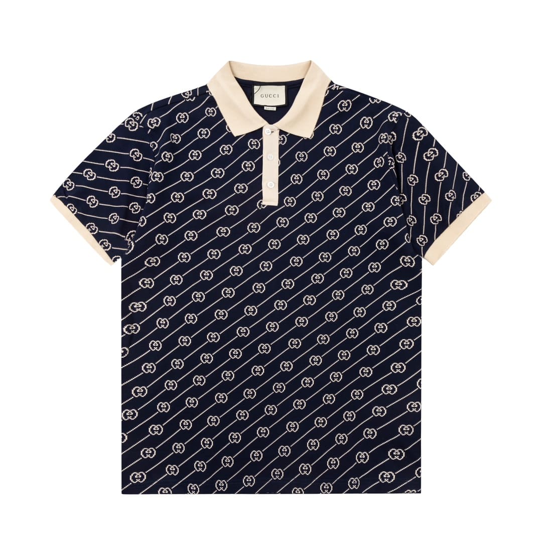 ÁO GUCCI POLO SHIRT MÀU ĐEN UNISEX