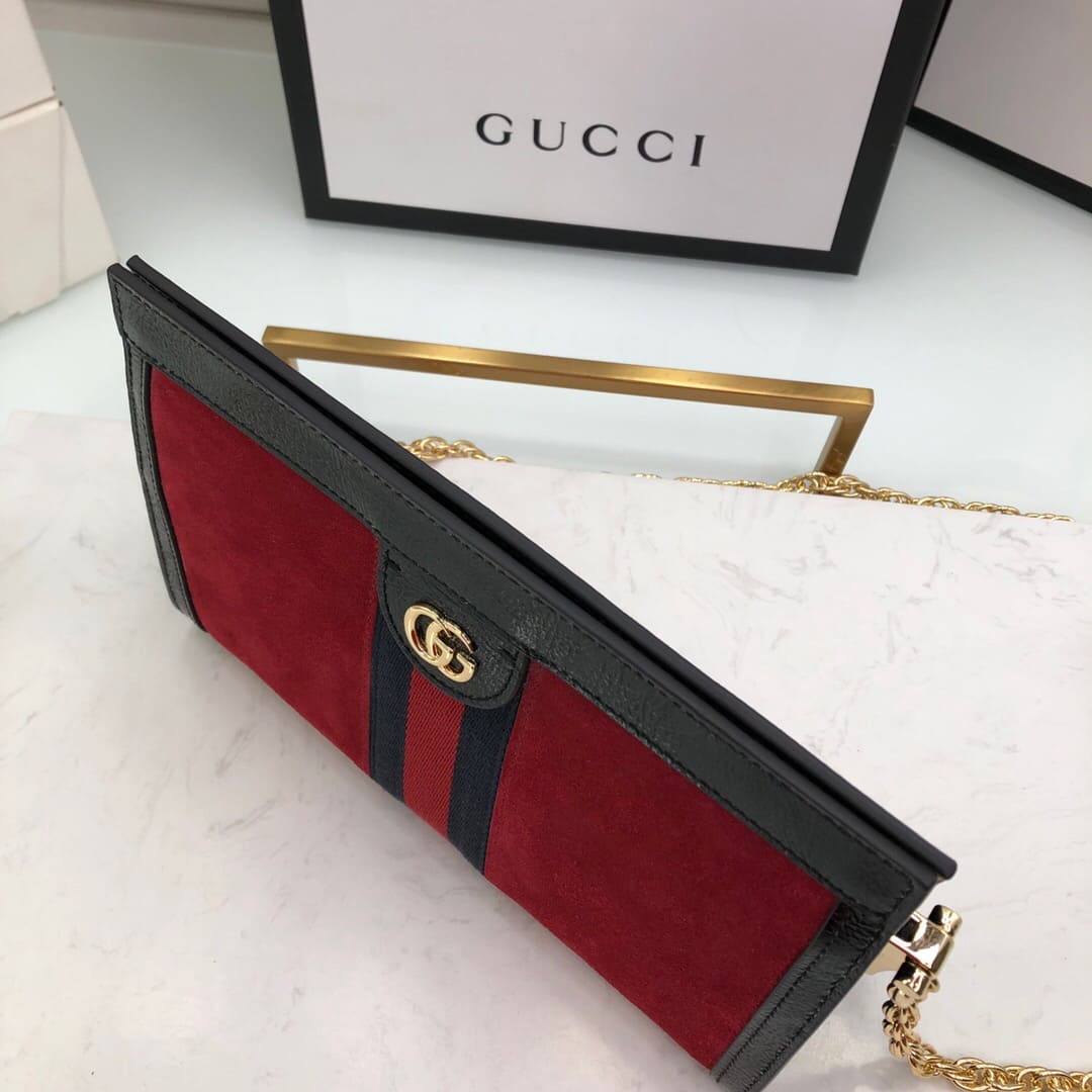 TÚI Gucci Ophidia GG small shoulder bag red Top Quality