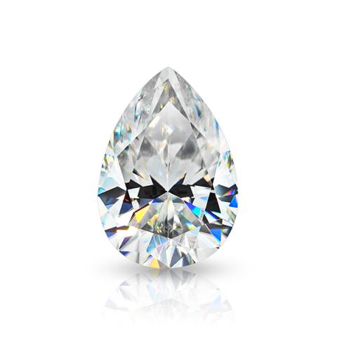 KIM MOISSANITE Màu Trắng D VVS1 Moissanite Diamond Loose Pear Cut(giá liên hệ)
